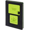 Ежедневник Mobile на заказ, недатированный, черно-зеленый 15885.93