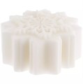 Свеча Snowflame 1, белая, 8 см 19341.60