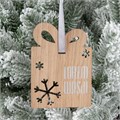 Деревянная подвеска Christmate, подарок 20225.03