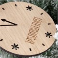 Деревянная подвеска Christmate, часы 20225.07