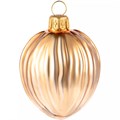 Елочная игрушка «Грецкий орех», золотистая 15858.01