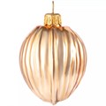 Елочная игрушка «Грецкий орех», золотистая 15858.01