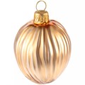Елочная игрушка «Грецкий орех», золотистая 15858.01