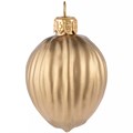 Елочная игрушка «Грецкий орех», матовое золото 15858.00