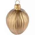 Елочная игрушка «Грецкий орех», матовое золото 15858.00