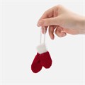 Подвеска на елку «Вьюжка», варежки, красная 19261.50