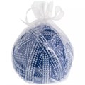 Свеча Kniteam, клубок, синий 19337.40