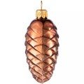 Елочная игрушка «Шишка», коричневая 15859.59