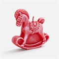 Свеча фигурная «Лошадка-качалка», красная 20333.50