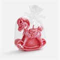 Свеча фигурная «Лошадка-качалка», красная 20333.50