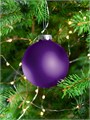 Елочный шар Finery Matt, 8 см, матовый фиолетовый 17663.70