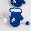 Гирлянда Merry Mittens, синяя 16953.40