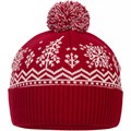 Шапка Elnik, красная с молочно-белым 16739.65