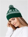Шапка Elnik, зеленая с молочно-белым 16739.69