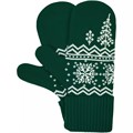 Варежки Elnik, зеленые с молочно-белым 16737.69