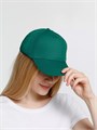 Бейсболка Promo, темно-зеленая 15846.91