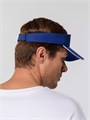 Козырек Active, ярко-синий с белым кантом 15429.44