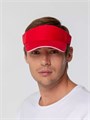 Козырек Active, красный с белым кантом 15429.50
