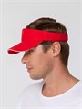 Козырек Active, красный с белым кантом 15429.50
