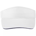 Козырек Active, белый с темно-синим кантом 15429.60