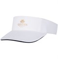 Козырек Active, белый с темно-синим кантом 15429.60