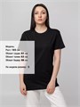 Футболка унисекс T-bolka 140, черная 5190.30