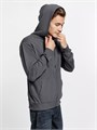 Толстовка на молнии с капюшоном Siverga 2.0, темно-серая (графит) 16213.10