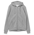 Толстовка на молнии с капюшоном Siverga 2.0, серый меланж 16213.11