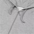 Толстовка на молнии с капюшоном Siverga 2.0, серый меланж 16213.11