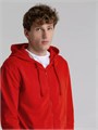 Толстовка на молнии с капюшоном Siverga 2.0, красная 16213.50