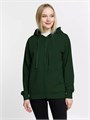 Толстовка на молнии с капюшоном Siverga 2.0, темно-зеленая 16213.90