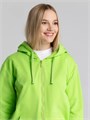 Толстовка на молнии с капюшоном Siverga 2.0, зеленое яблоко 16213.94
