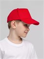Бейсболка детская Standard Kids, красная 16220.50