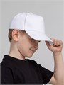 Бейсболка детская Standard Kids, белая 16220.60