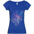 Футболка женская Melrose 150 с глубоким вырезом, ярко-синяя (royal) 1832.44