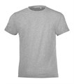 Футболка детская Regent Fit Kids, серый меланж 6645.11