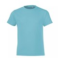 Футболка детская Regent Fit Kids, бирюзовая 6645.42