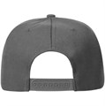 Бейсболка Snapback с прямым козырьком, серая 15948.10