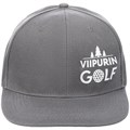 Бейсболка Snapback с прямым козырьком, серая 15948.10
