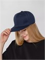 Бейсболка Snapback с прямым козырьком, темно-синяя 15948.40