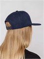 Бейсболка Snapback с прямым козырьком, темно-синяя 15948.40