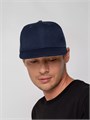 Бейсболка Snapback с прямым козырьком, темно-синяя 15948.40