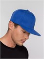 Бейсболка Snapback с прямым козырьком, ярко-синяя 15948.44
