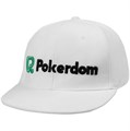 Бейсболка Snapback с прямым козырьком, белая 15948.60