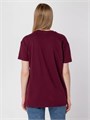 Футболка унисекс Regent 150, бордовая 1376.55