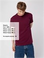 Футболка унисекс Regent 150, бордовая 1376.55
