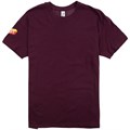Футболка унисекс Regent 150, бордовая 1376.55