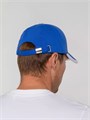 Бейсболка Honor, ярко-синяя с белым кантом 15150.44