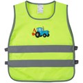 Жилет светоотражающий детский С-2.001Н, желтый неон 17474.80