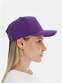 Бейсболка Long Beach, темно-фиолетовая 00594712TUN